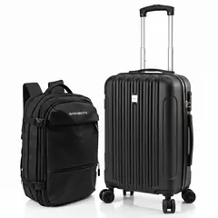 GARMENTO - Set Maleta 10kg + Mochila Impermeable 32l Usb