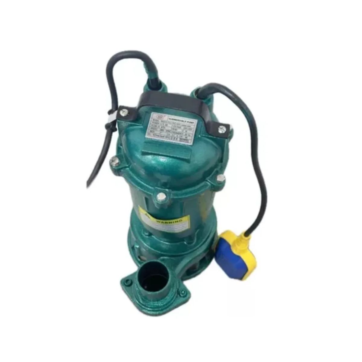 Bomba Agua Sumergible Agua Servidas Triturador 1hp 2plgd Azul Petróleo, marca GENERICO - Foto 2