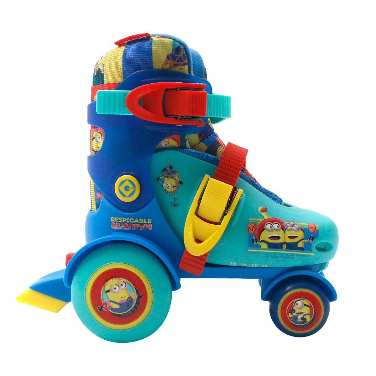 MINIONS - Patines 4 Ruedas Minions De Entrenamiento Ajustables T 26-29