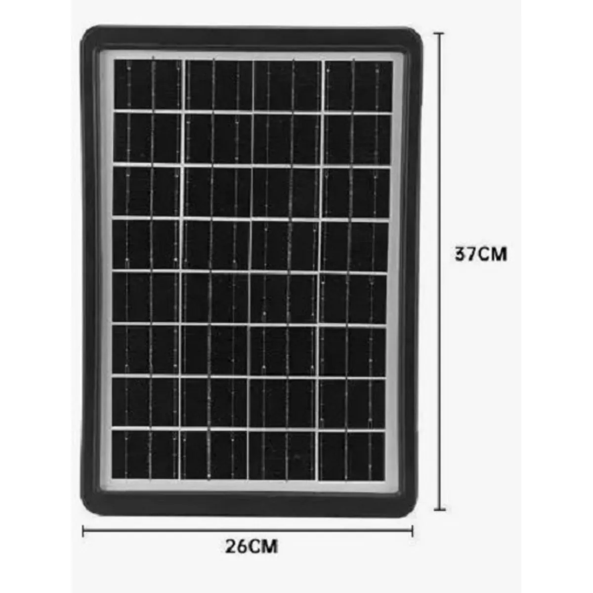 GENERICO - Panel solar 15W 16V cargador múltiple Dispositivos Móviles Top Ventas