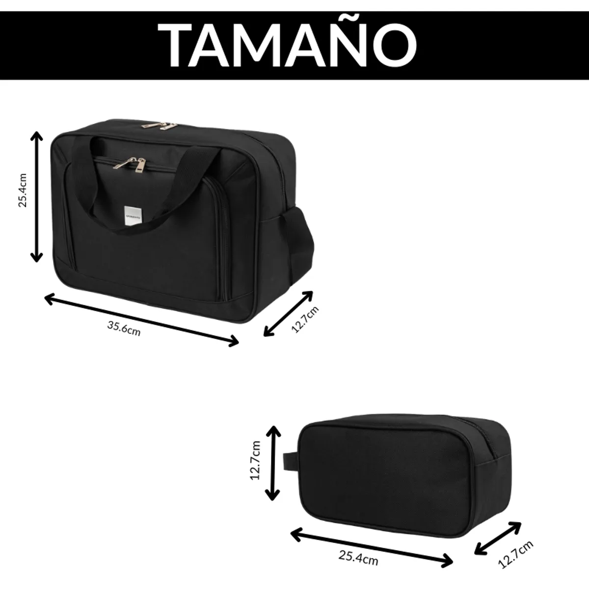 GARMENTO - Pack De Viaje Garmento Maletín Ejecutivo + Neceser Compacto