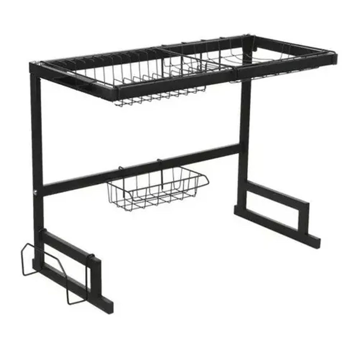 GENERICO - Estante Para Platos Acero Inoxidable Platero Escurridor 65cm