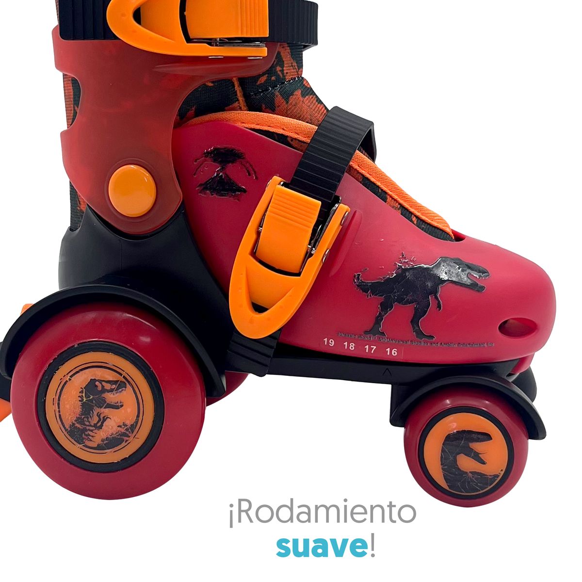 JURASSIC WORLD - Patines 4 Ruedas Jurassic World De Entrenamiento Ajustables T 26-29
