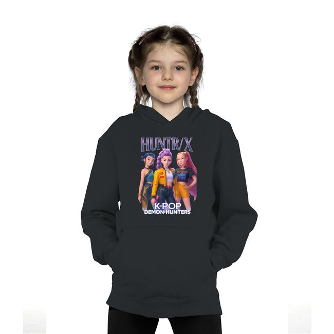 ROLY - Poleron Kpop Las Guerreras K-pop Huntrix Demon Hunters Con Capucha