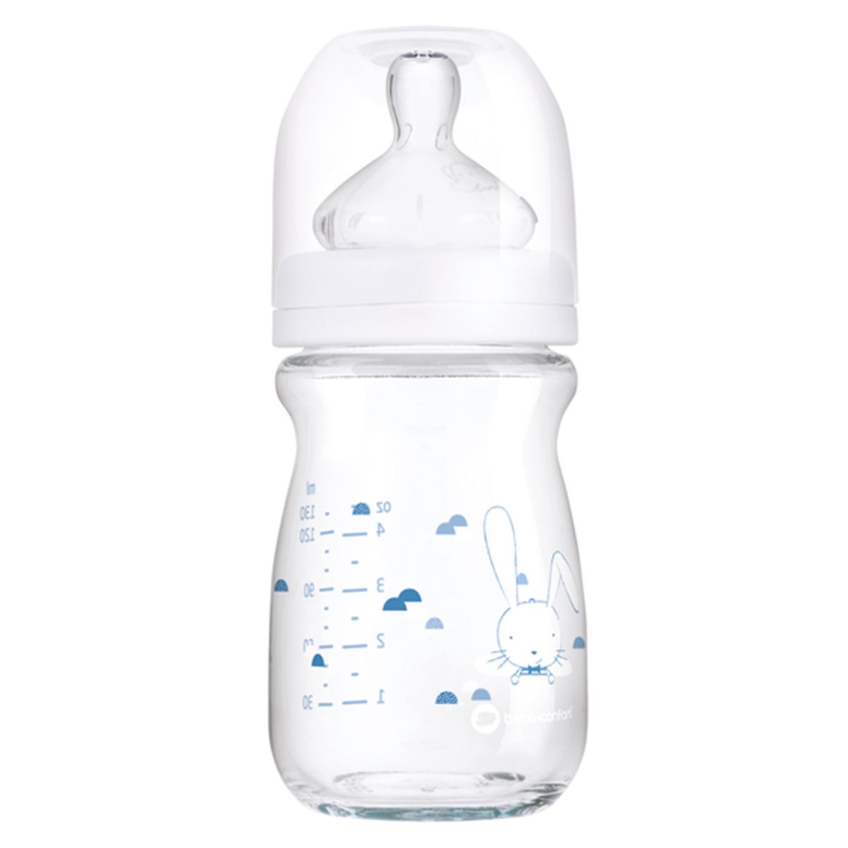 BEBE CONFORT - Bebe Confort Mamadera Vidrio Sweet Bunny 130 Ml