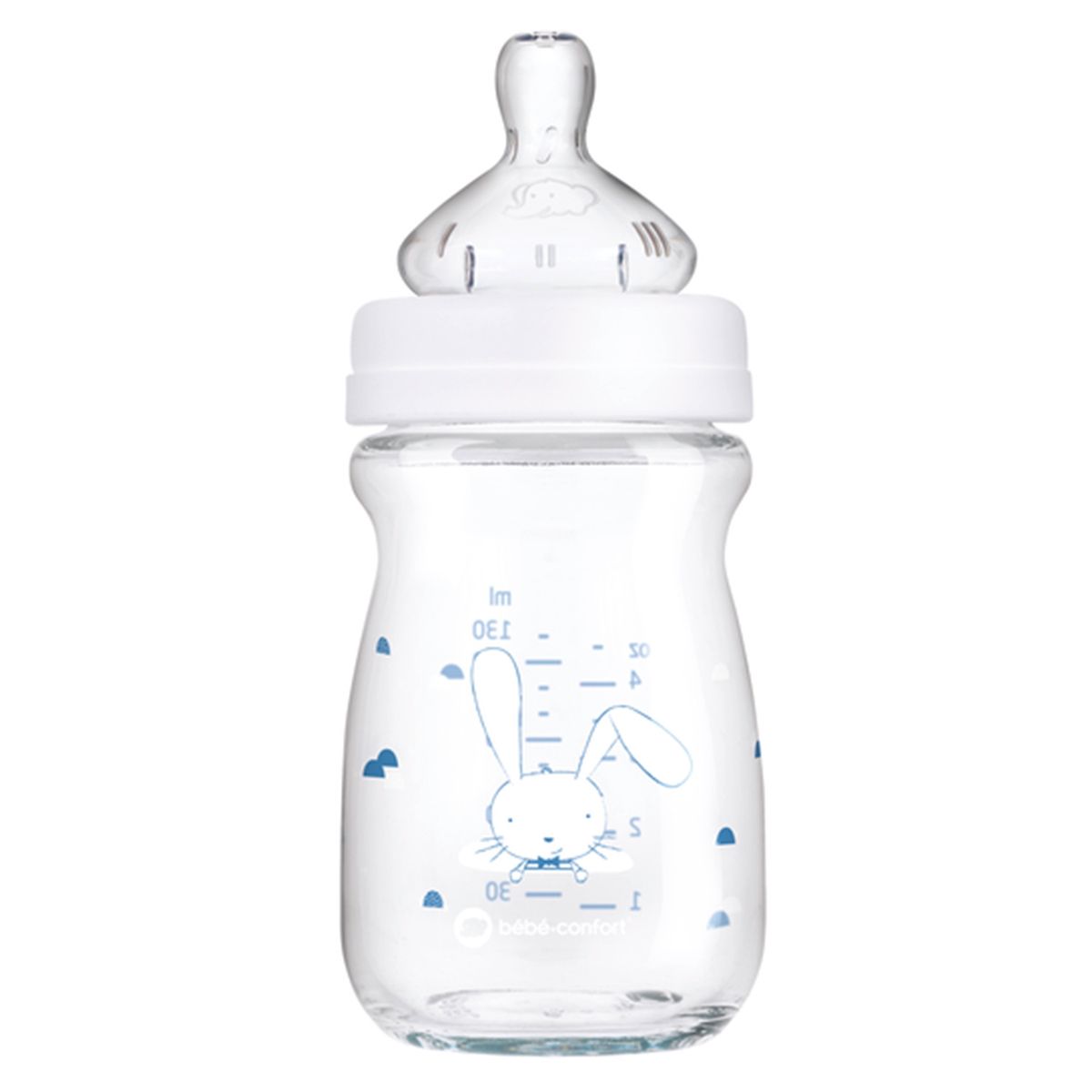 BEBE CONFORT - Bebe Confort Mamadera Vidrio Sweet Bunny 130 Ml