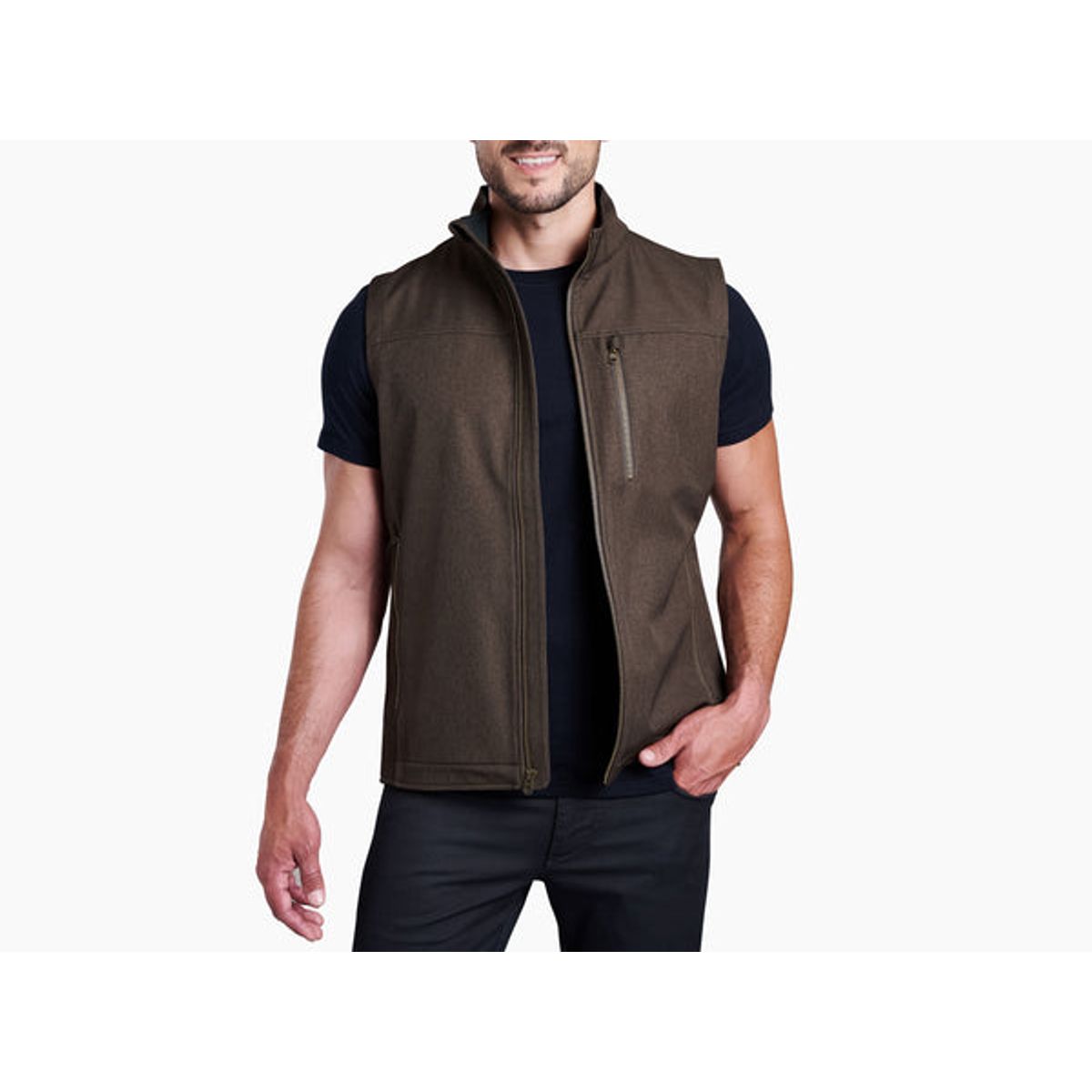 KUHL - Chaqueta sin Mangas Hombre KÜHL Impakt™ Vest Softshell y Forro Polar