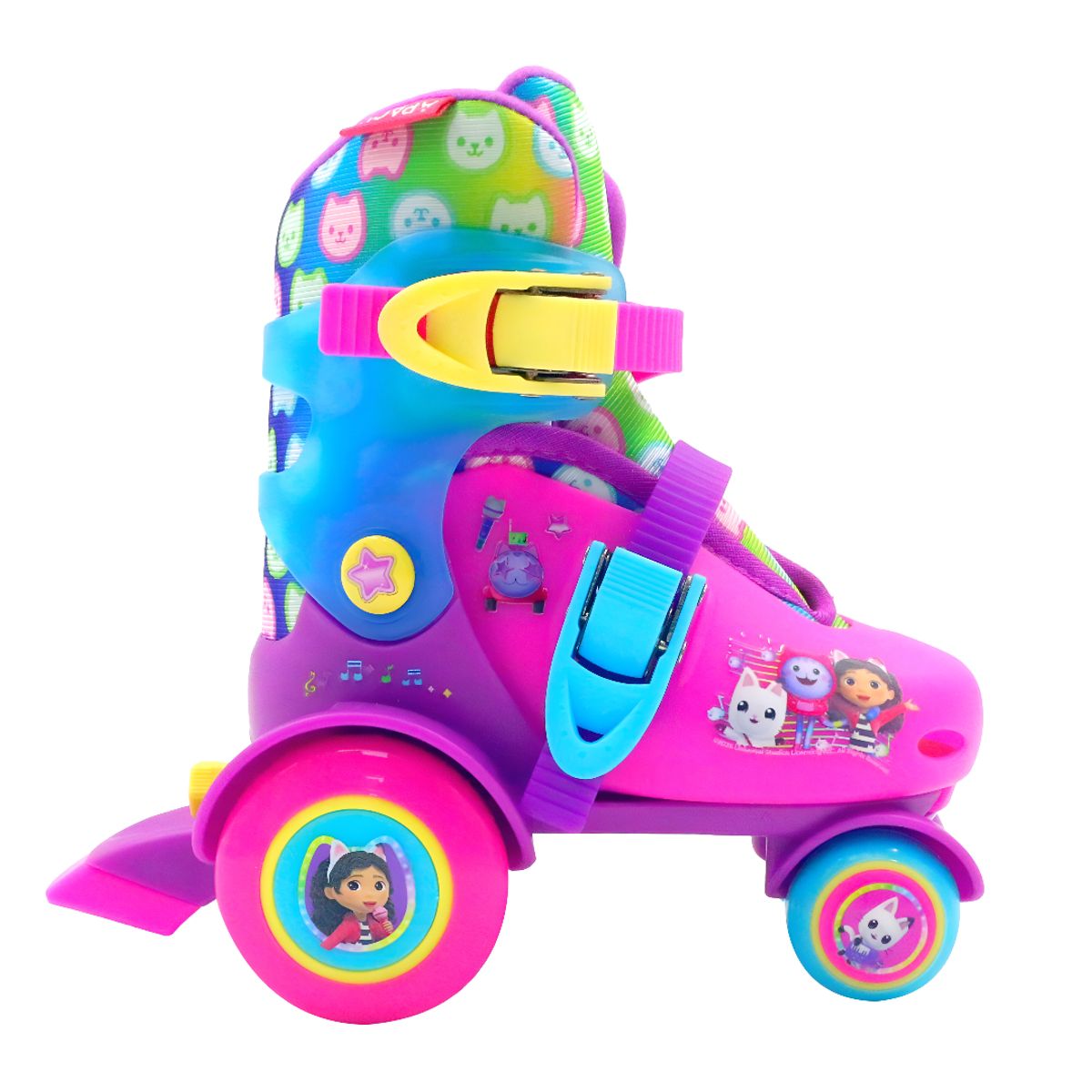 GABBYS DOLLHOUSE - Patines de niña Gabby Dollhouse Entrenamiento Ajustables T 26-29