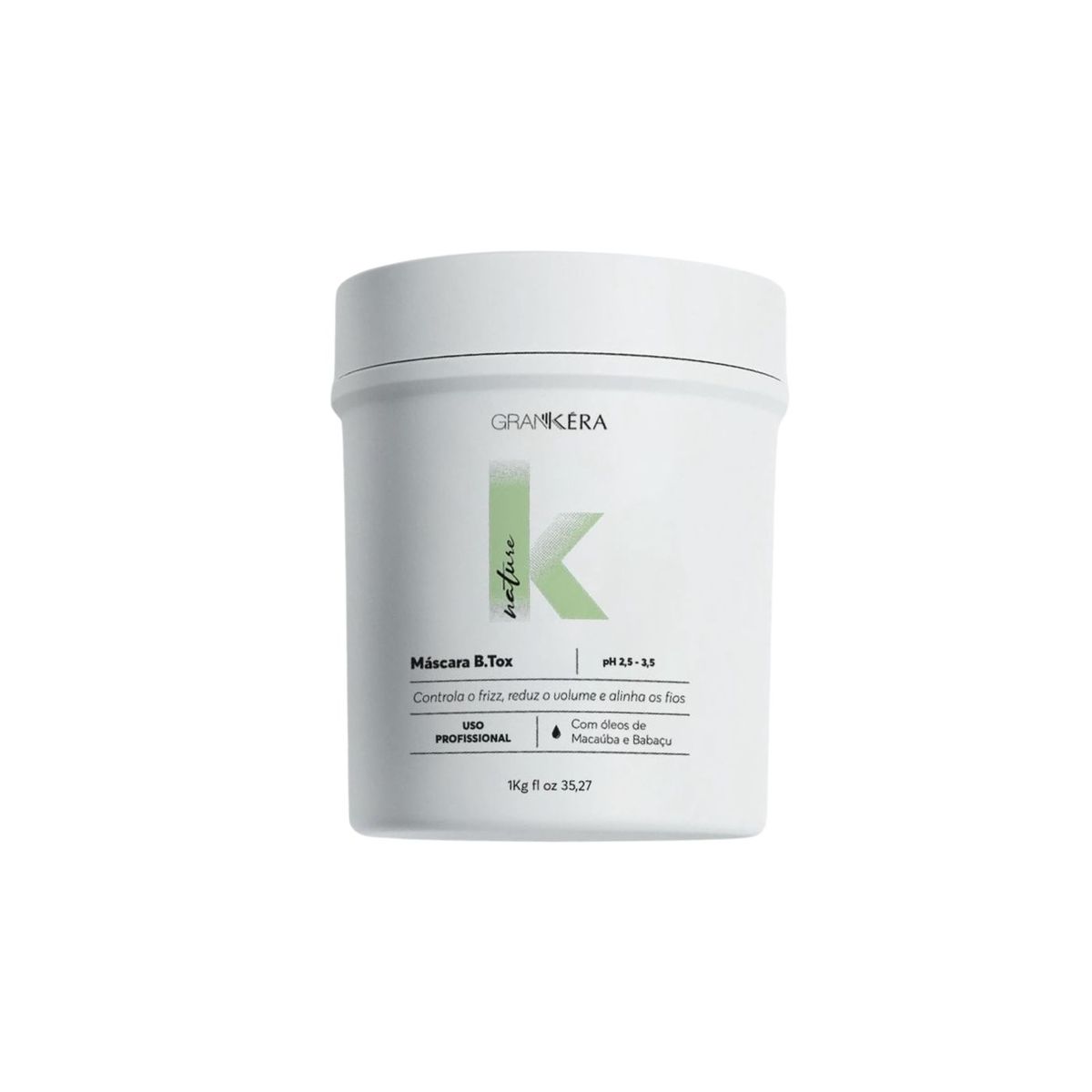 GRANKERA PROFISSIONAL - Máscara B.Tox Orgánico Nature K GranKéra Profissional 1 Kg