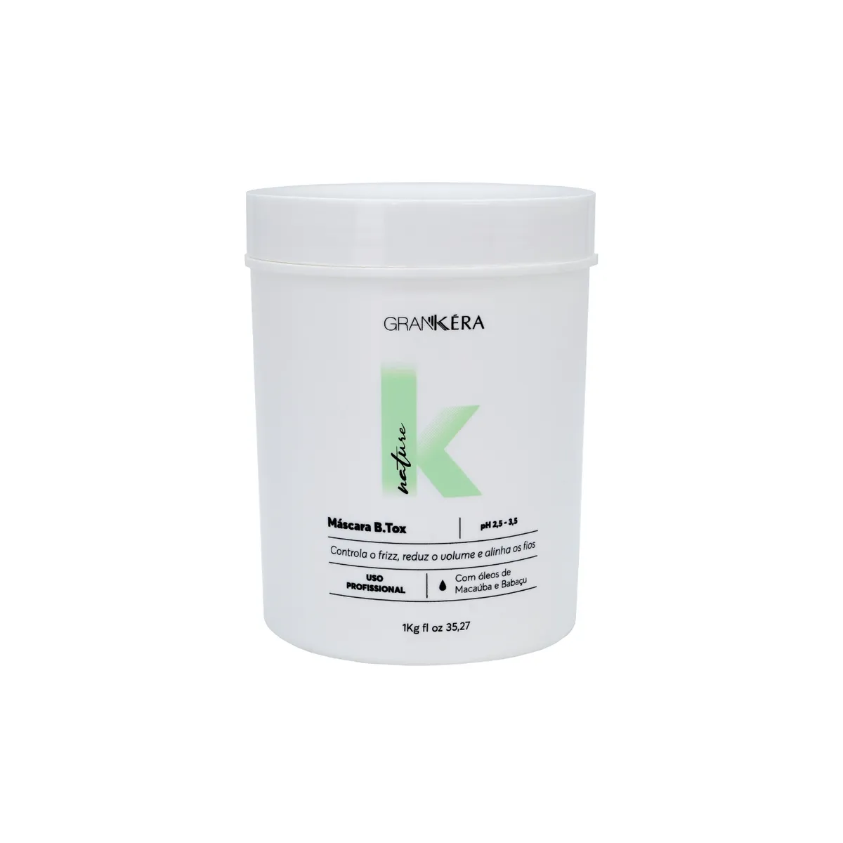 GRANKERA PROFISSIONAL - Máscara B.Tox Orgánico Nature K GranKéra Profissional 1 Kg