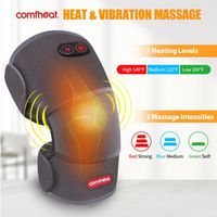 RODILLERA TÉRMICA USB CON MASAJE VIBRATORIO TERAPÉUTICO 2 EN 1