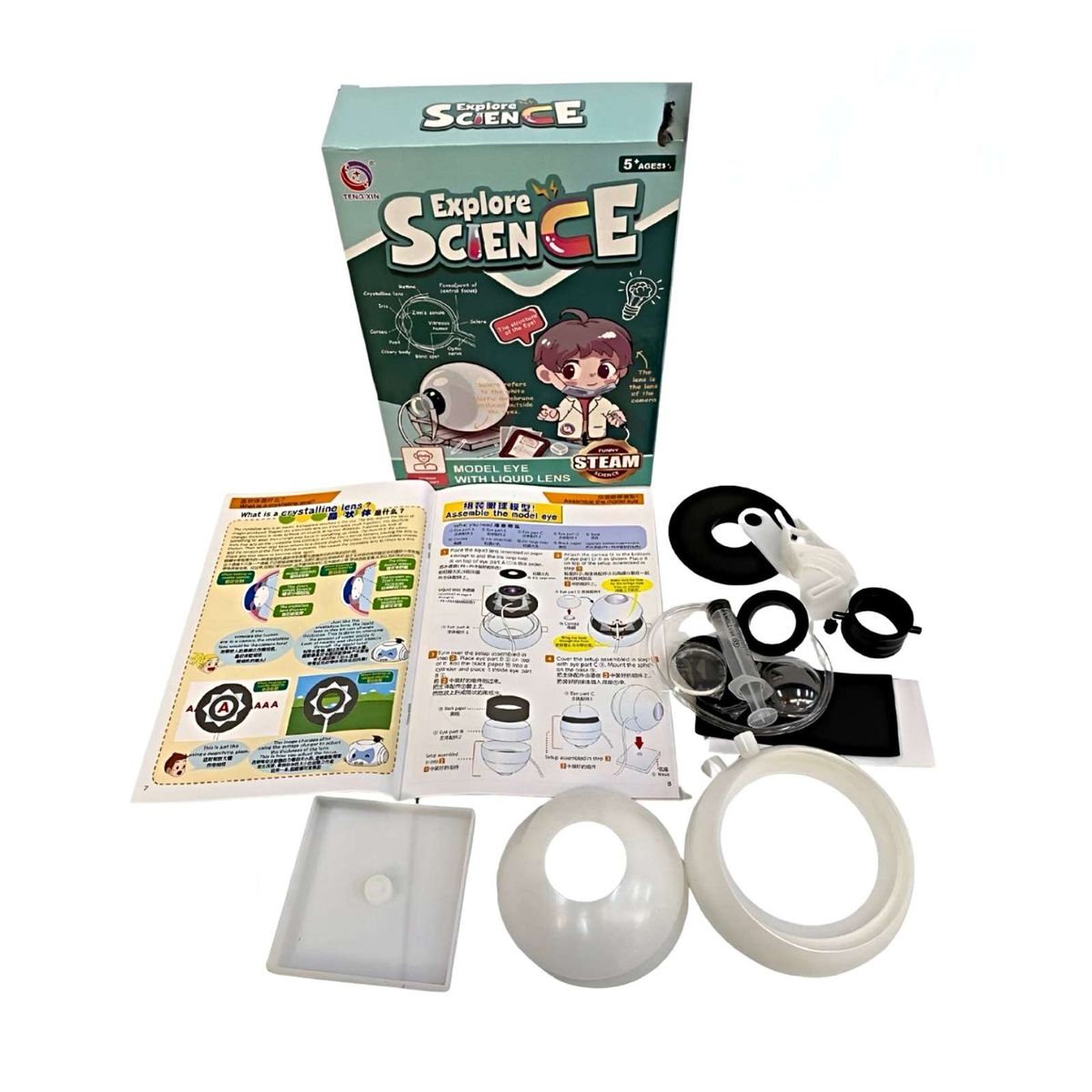 GENERICO - Juego anatomia El Ojo Humano Educativo