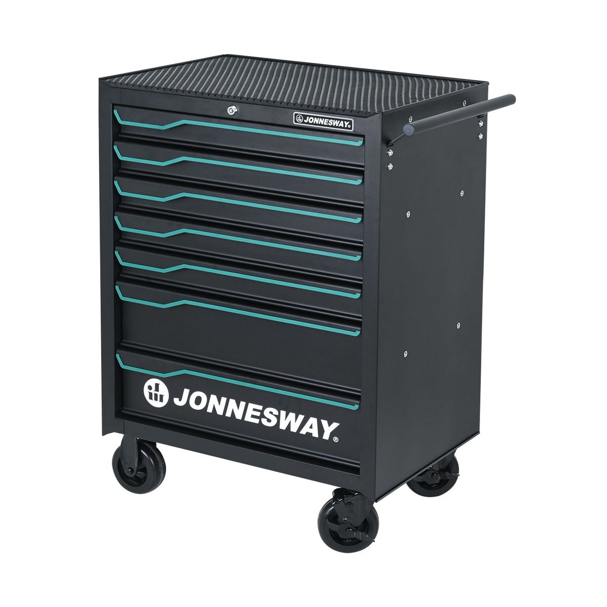JONNESWAY - Carro porta herramientas 7 cajones c-7dm5b (negro)