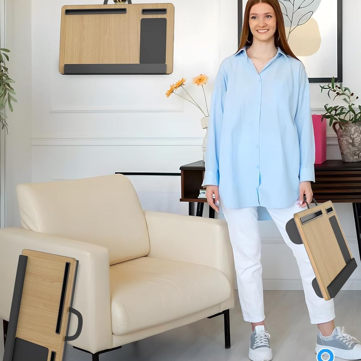 KINDA NICE - Escritorio Mesa Portátil Para Computadora En La Cama 5535cm