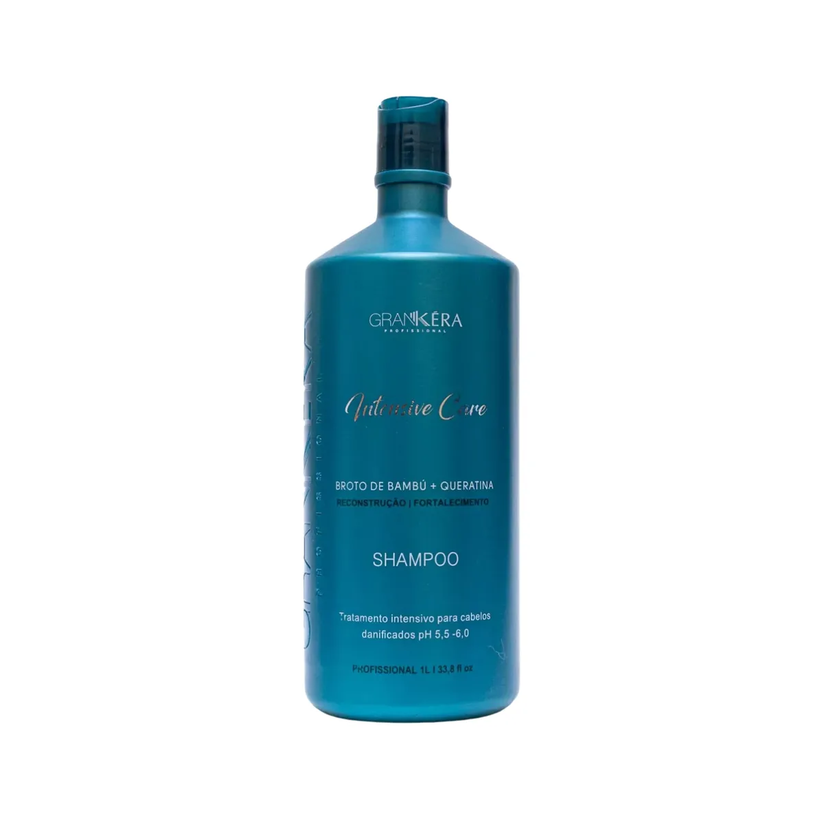GENERICO - Shampoo Cuidado Intensivo Bambú y Queratina GranKéra Profissional 1 Lt