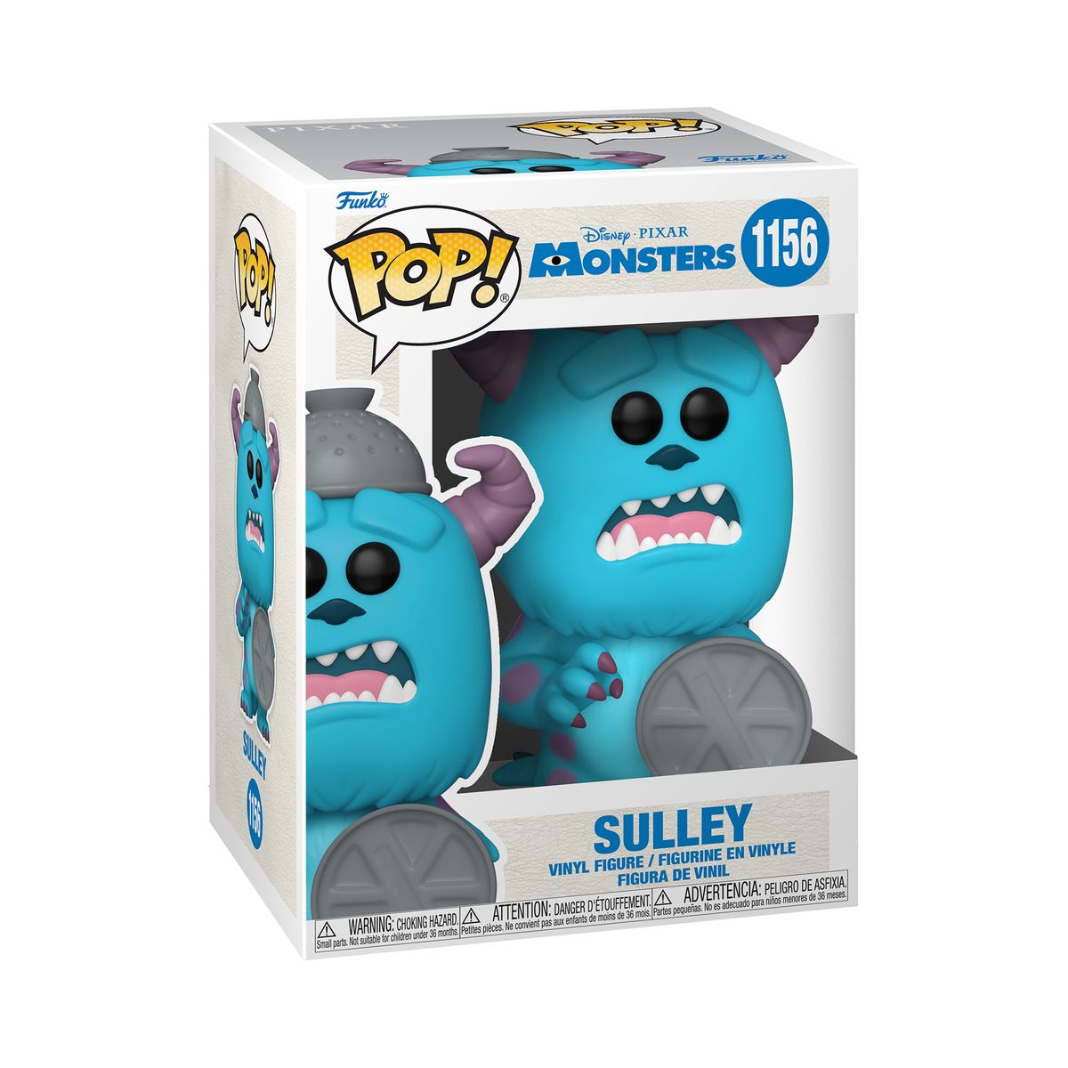 FUNKO - Funko Pop Sulley w/Lid  Monsters Inc - 1156