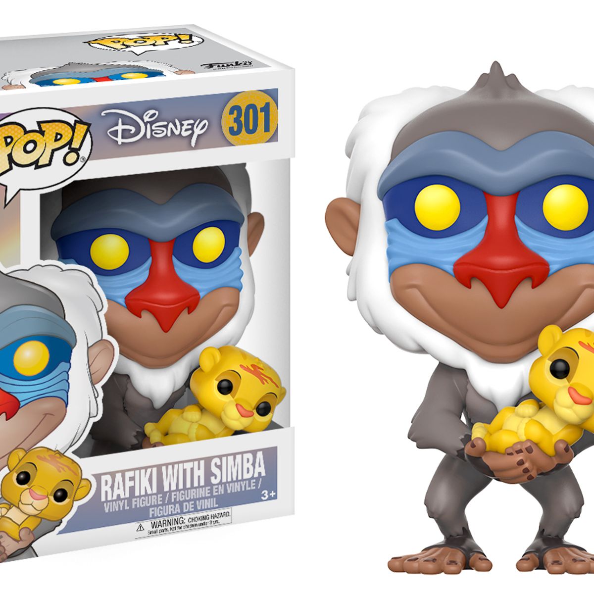 FUNKO - Funko Pop Rafiki Con Simba Disney - 301