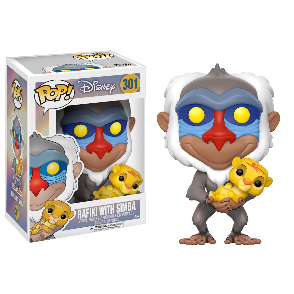 FUNKO - Funko Pop Rafiki Con Simba Disney - 301