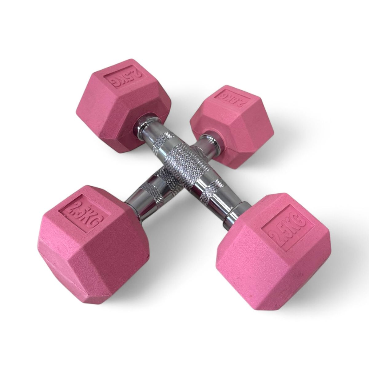 GENERICO - Par de Mancuernas RoséFit 2.5 kg cu