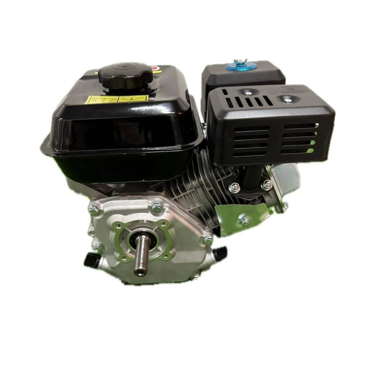 GENERICO - Motor Estacionario Gasolina 6.5 Hp Partida Manual Negro