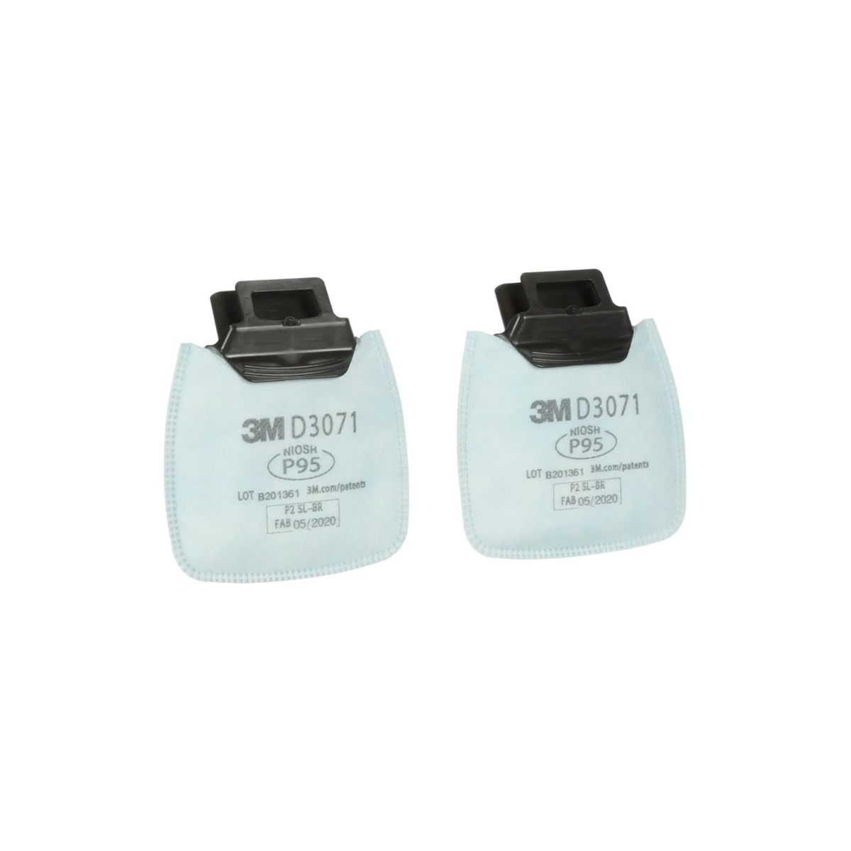 3M - Pack 5 pares Filtro para partículas 3M P95 D3071
