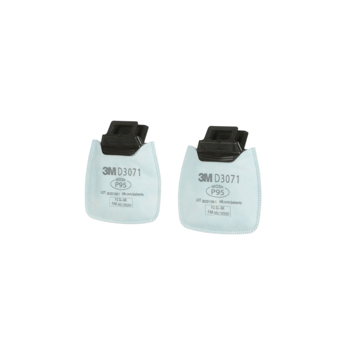 3M - Pack 5 pares Filtro para partículas 3M P95 D3071