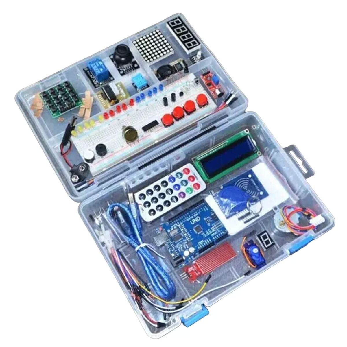 KINDA NICE - Kit De Inicio Completo Y Avanzado Compatible Arduino Uno R3