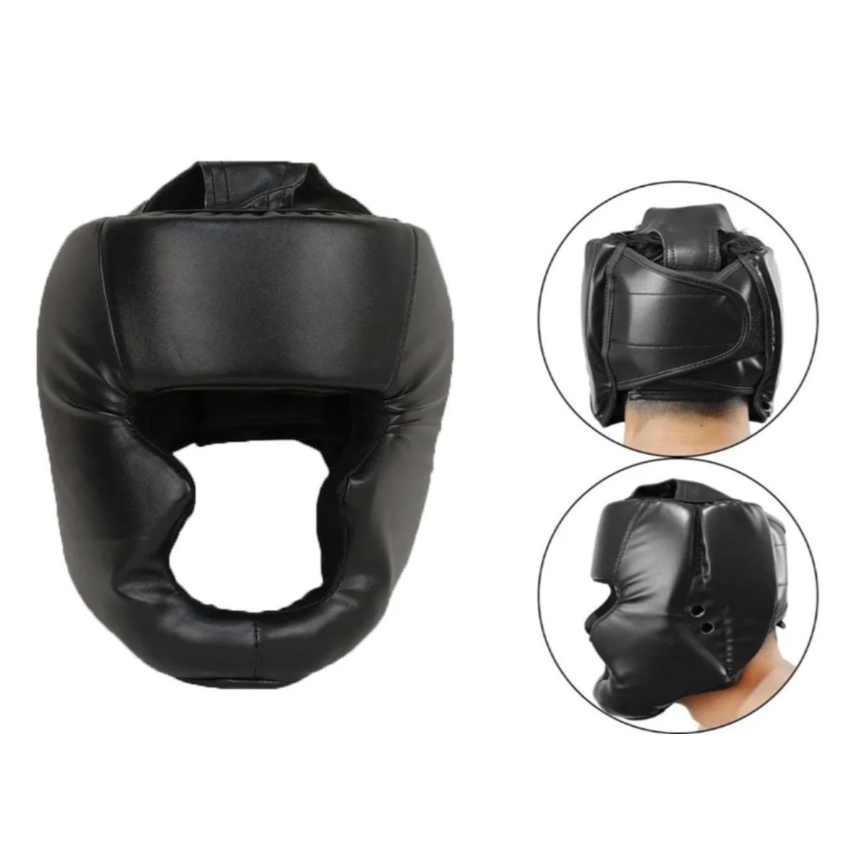 KINDA NICE - Cabezal Casco Protectores De Cabeza Deportes Boxeo 58-66cm