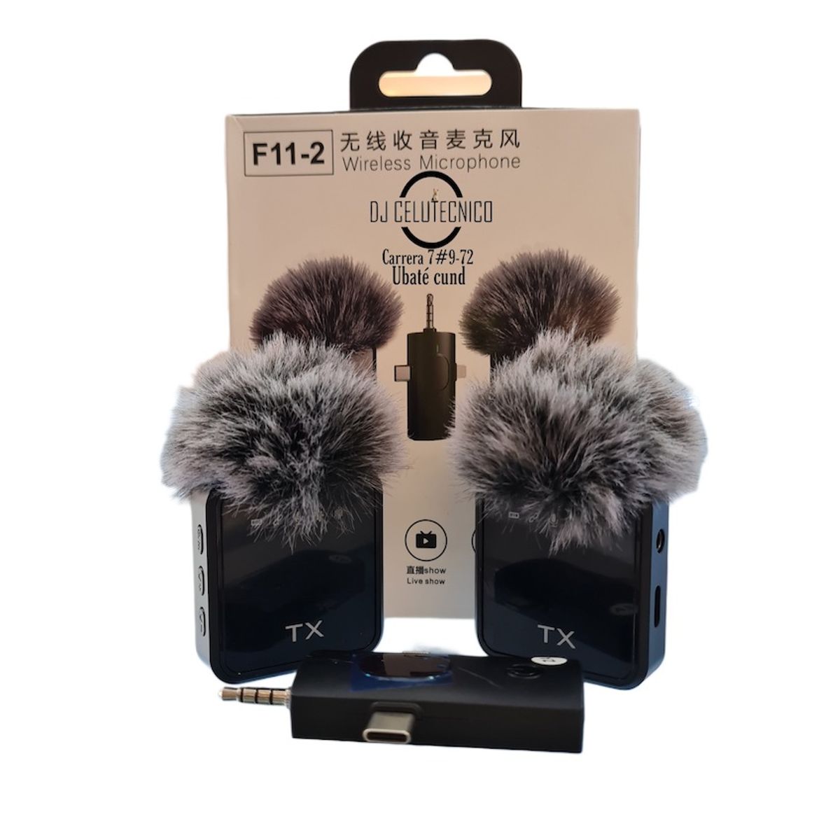 GENERICO - Micrófono Para Teléfono Inalámbrico Tipo C F11-2