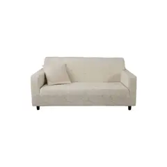 GENERICO - FUNDA CUBRE SILLON TELA ELASTICA 3+1+1 BLANCO