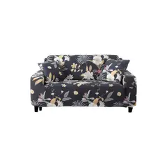 GENERICO - FUNDA CUBRE SILLON TELA ELASTICA 3+1+1 GRIS OSCURO