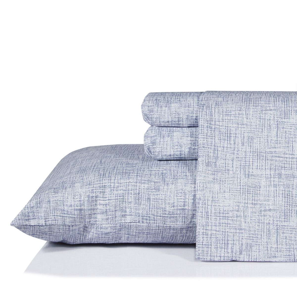 NAUTICA - Jgo.Sábanas  estampada 1.5PL NAUTICA HOME Poliester 95 grs- 3pzas- oceano