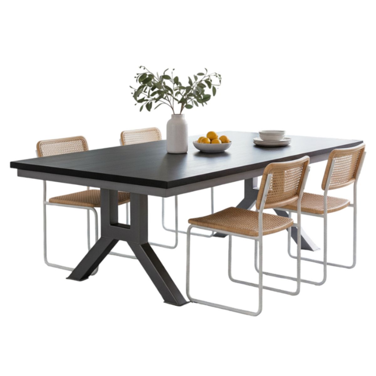 GENERICO - Mesa Comedor Florencia 180 X 100 Negro
