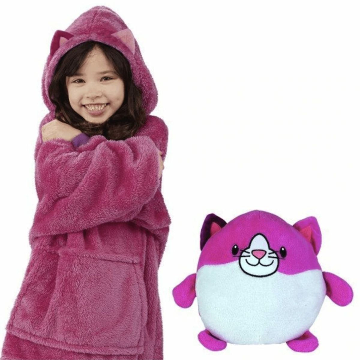 GENERICO - Polerón Polar + Peluche de Gato