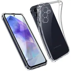 GENERICO - Funda Antigolpes Para Galaxy A17 Esquinas Reforzadas Transparente