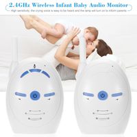 Digital Audio Baby Monitor 24GHz Inalámbrico Nanny Intercomunicador