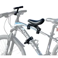 KINDA NICE - Sillas Asientos De Bicicleta Para Niños + Manillar Negro