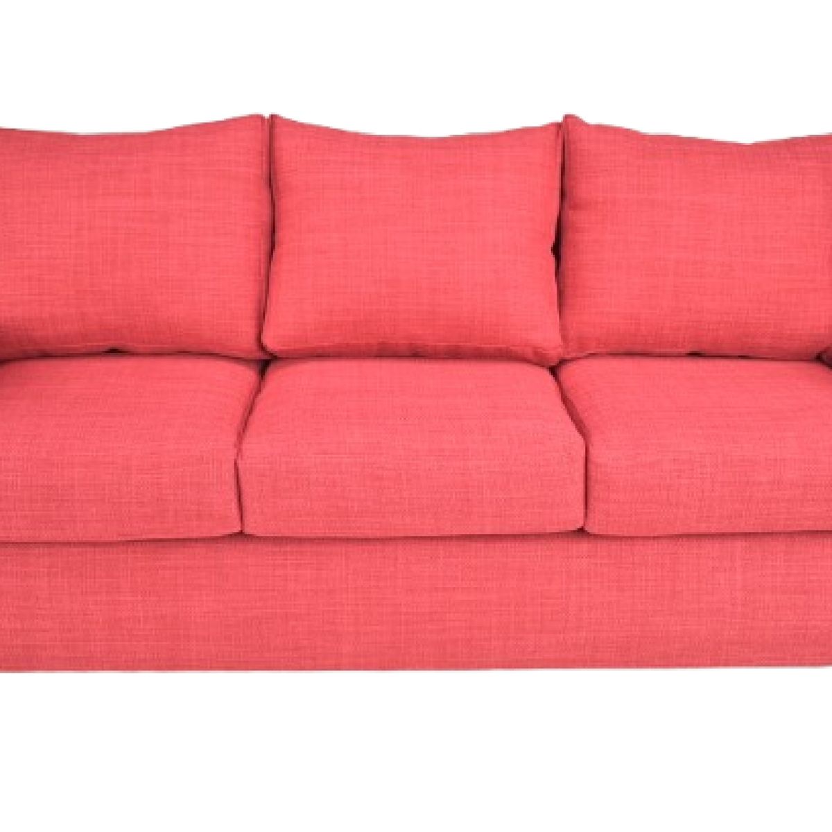 GENERICO - Sofá De Lino 3 Cuerpos