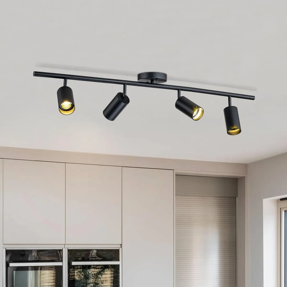 TATEE - Foco spotlight sobrepuesto negro 62cm