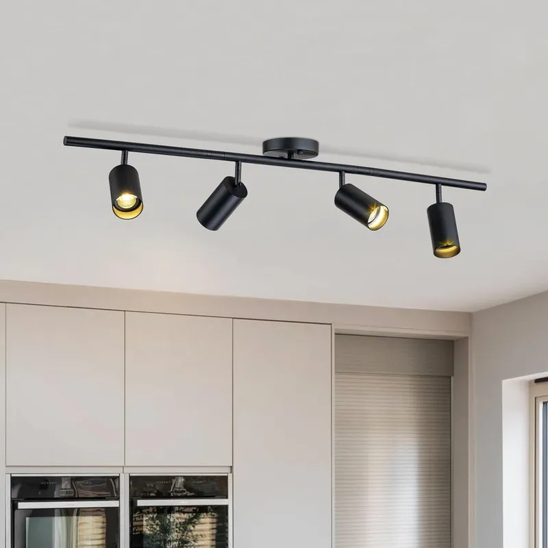 TATEE - Foco spotlight sobrepuesto negro 62cm