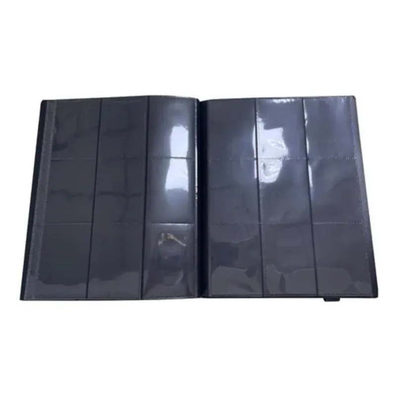 GENERICO - Carpeta Cartas Tcg 360 Bolsillos Mitos Magic Pokémon Yugioh Color Negra