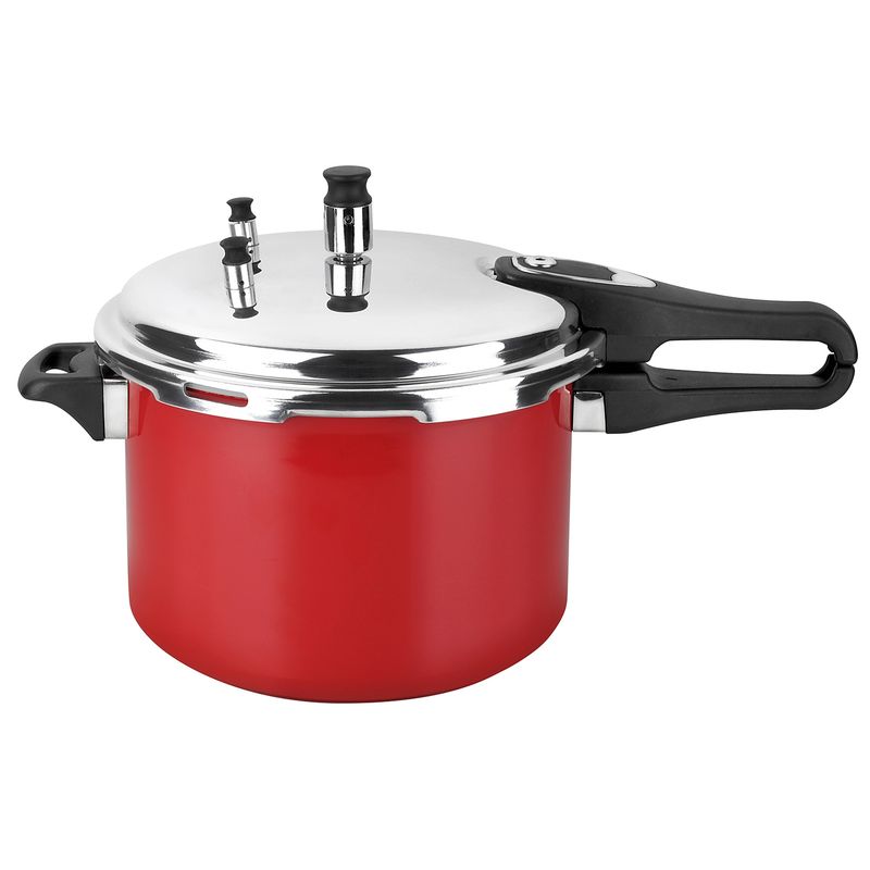 MARMICOC - Olla a Presión Aluminio Fast Roja 5,7 lt Marmicoc
