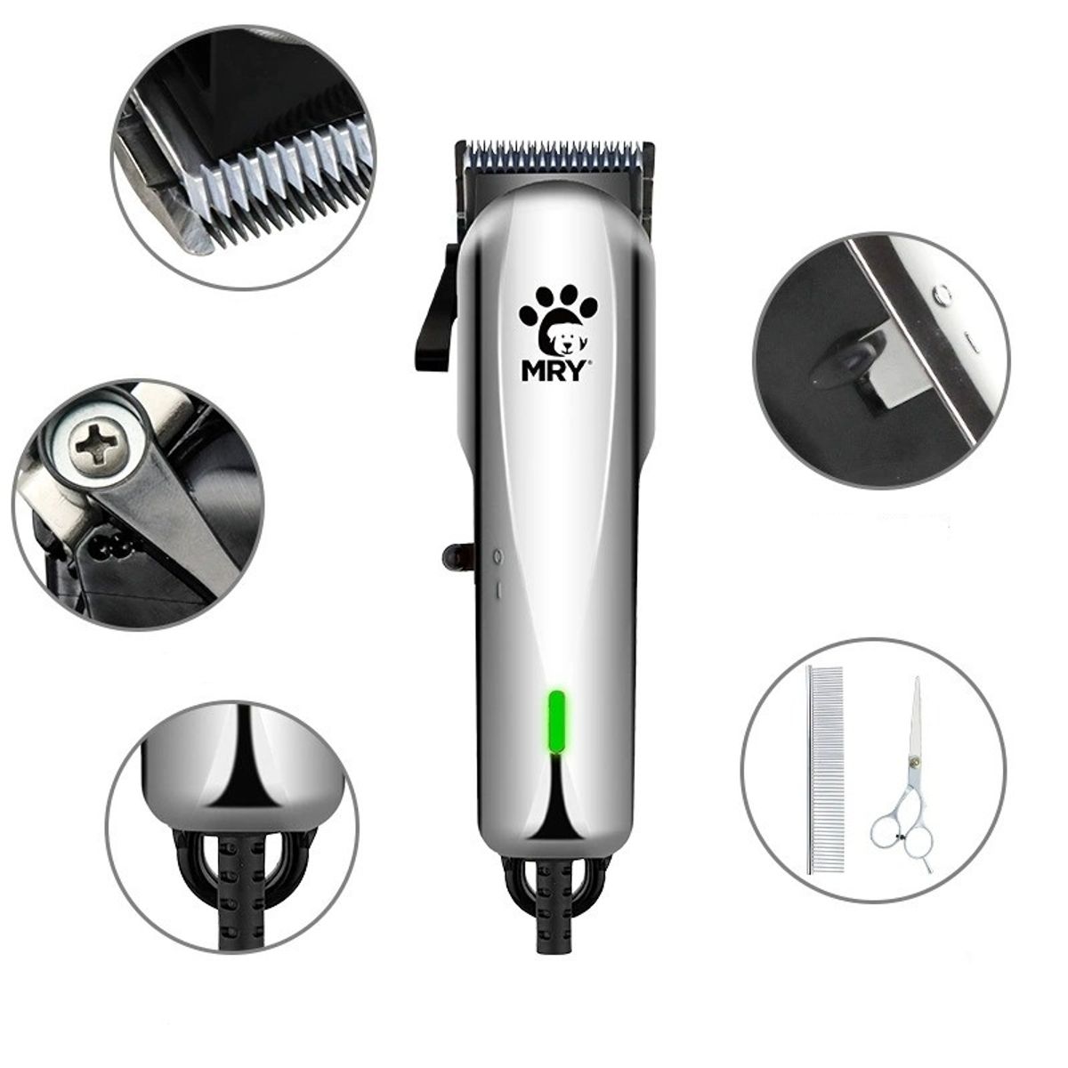 TATEE - Maquina Afeitadora Cortadora de Pelo Mascota Perro y Gato