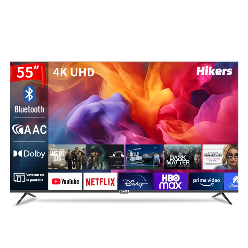 HIKERS - Smart TV Hikers 55 4K UHD Android DLED Con HDMI USB WIFI Bluetooth