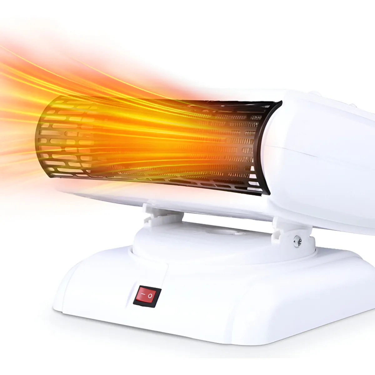 SUPERCENTER - Calefactor Calentador Termoventilador Portátil Color Blanco Blanco