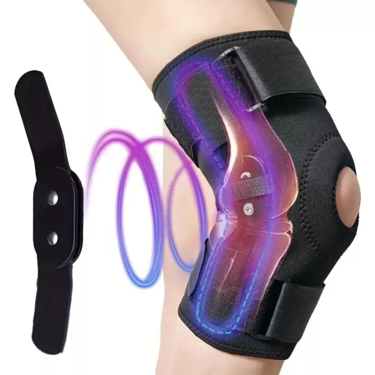 KINDA NICE - Rodillera Bisagra Soporte Rótula Y Estabilidad