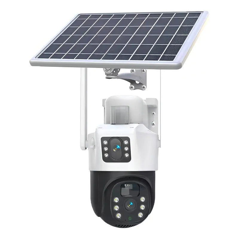 METEX - Cámara Solar Exterior Wifi Inalámbrica Visión Nocturna