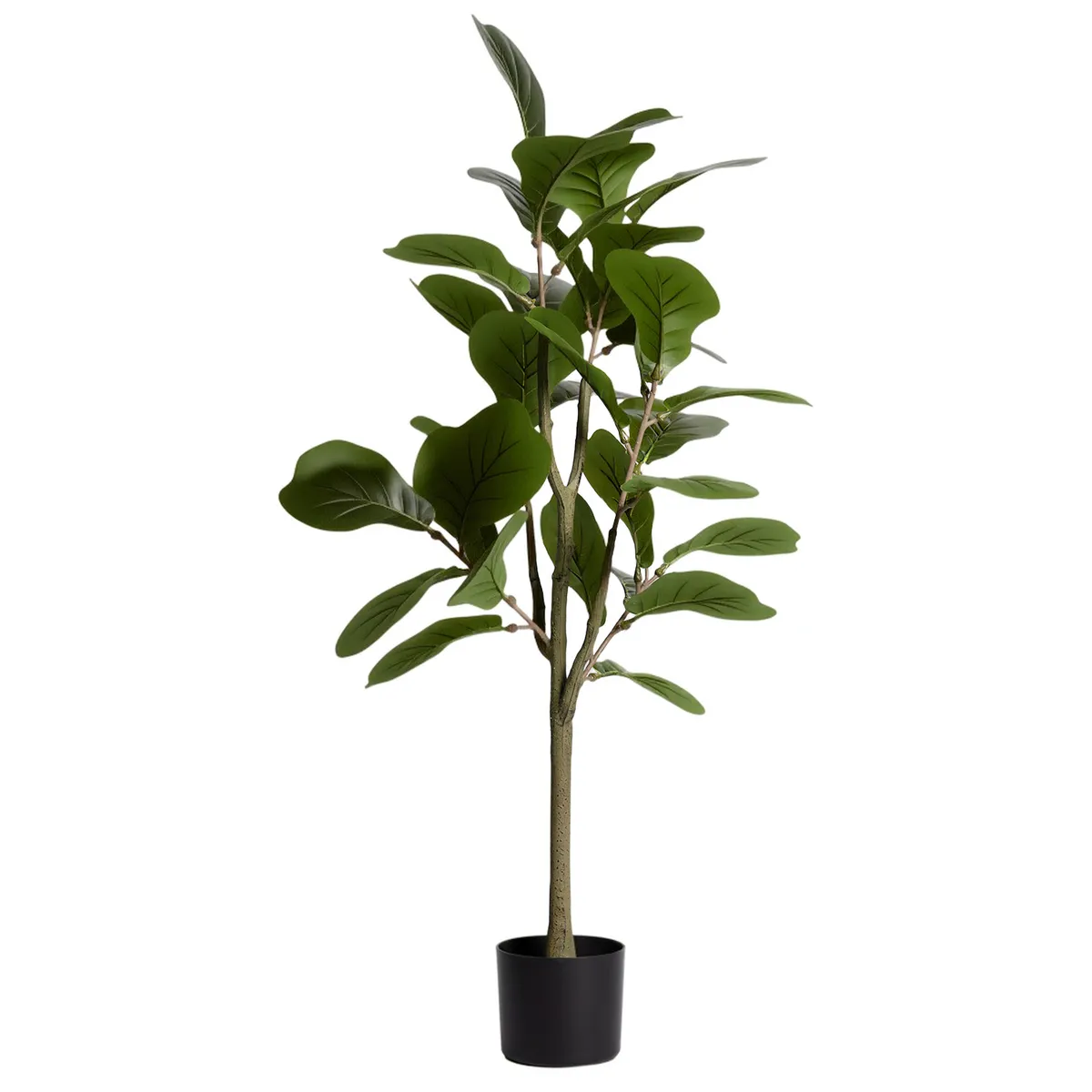 ROHE - Planta Artificial Ficus Lirata 120 cm con Macetero
