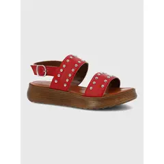 HUSH PUPPIES - Sandalia Cerutti Mujer Merrada Roja