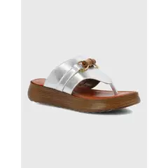 HUSH PUPPIES - Sandalia Cerutti Mujer Vicina Metalizada